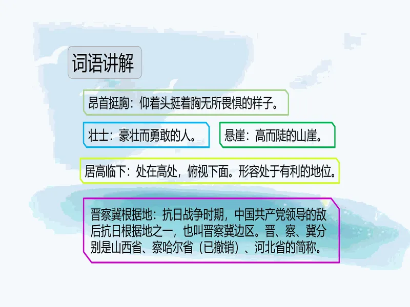 PPT内页预览