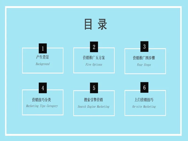 PPT内页预览