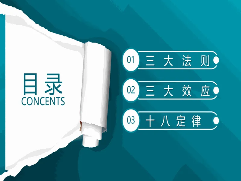 PPT内页预览