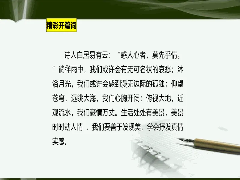 PPT内页预览