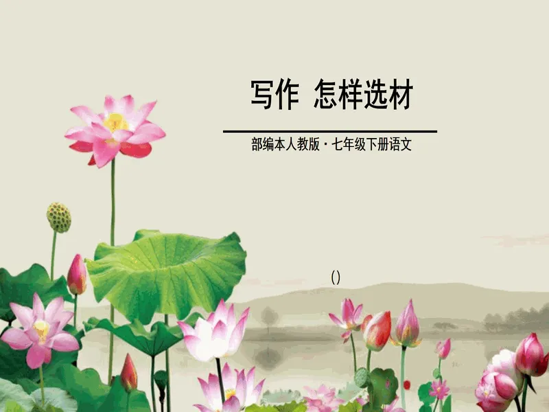 PPT内页预览