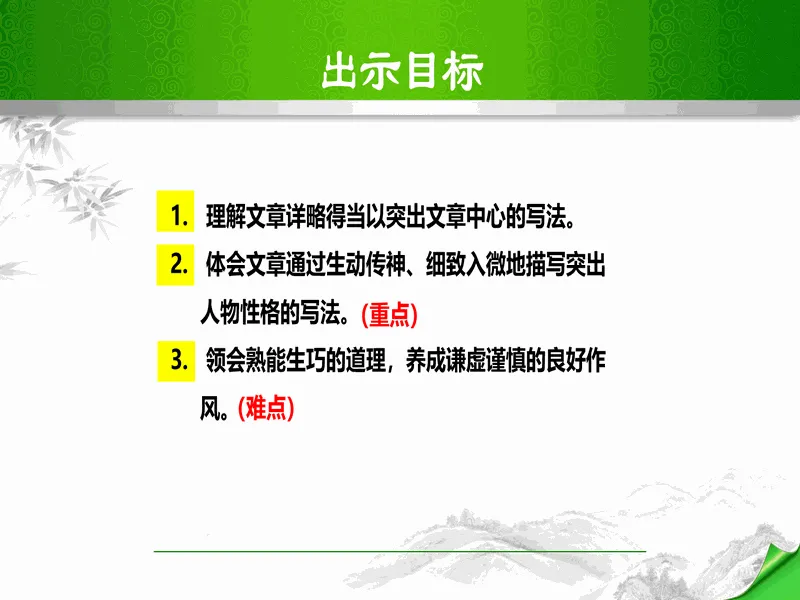 PPT内页预览