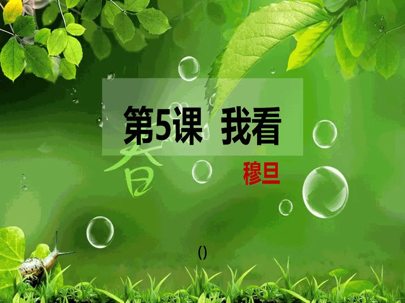PPT内页预览