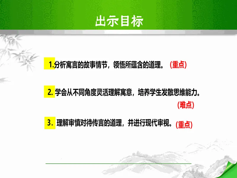 PPT内页预览