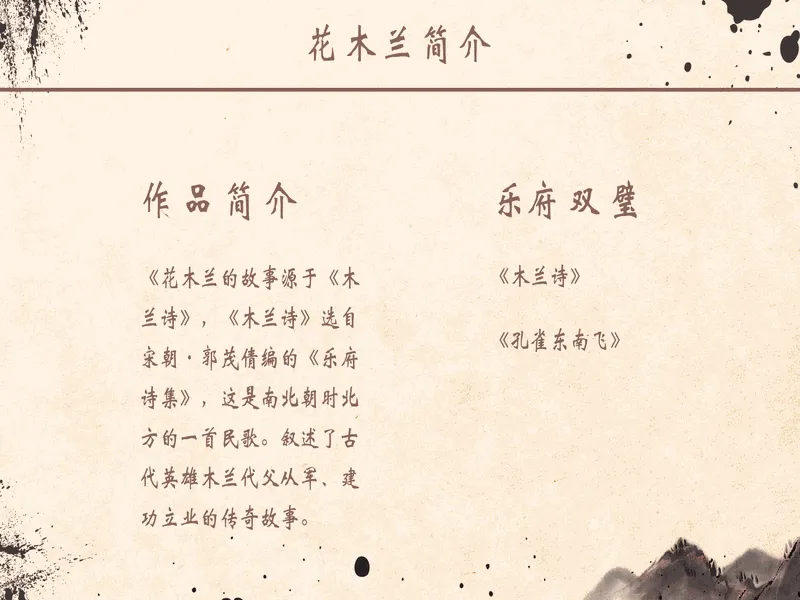 PPT内页预览