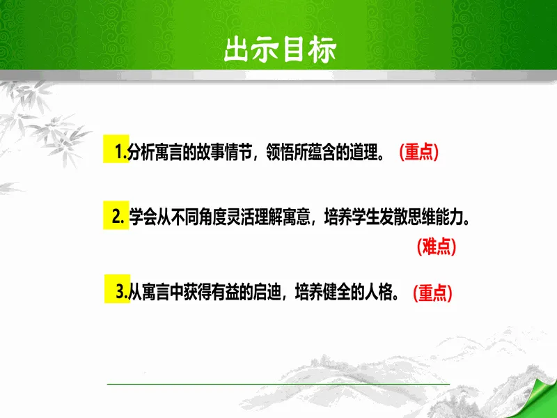 PPT内页预览