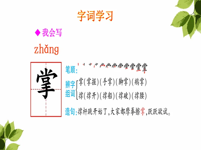 PPT内页预览