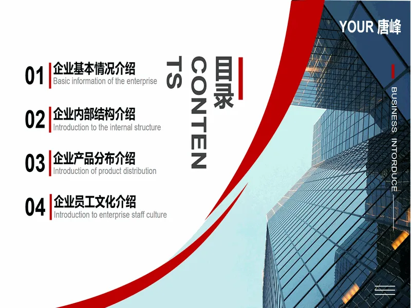 PPT内页预览
