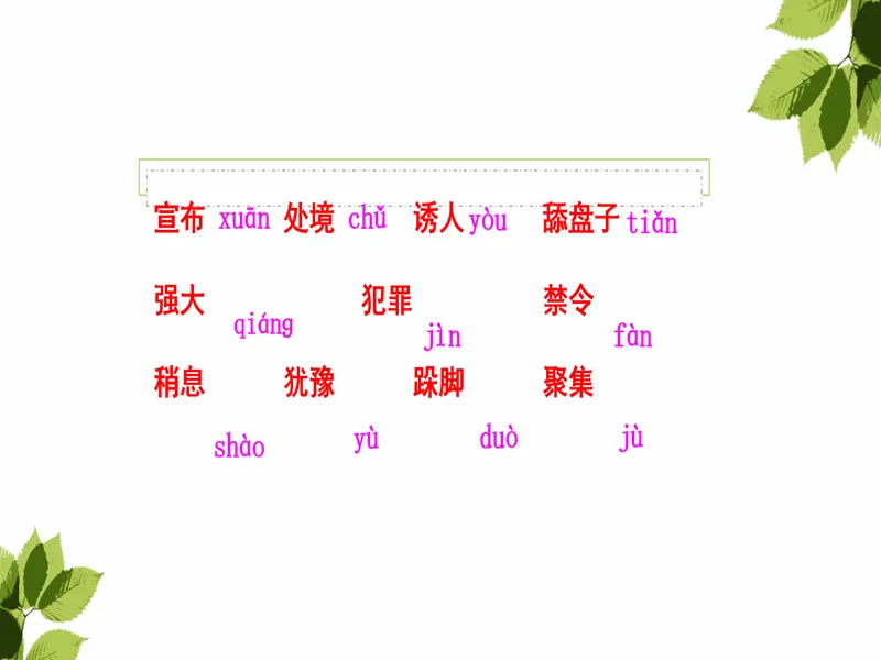 PPT内页预览