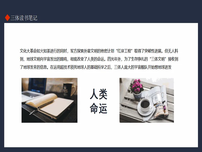 PPT内页预览