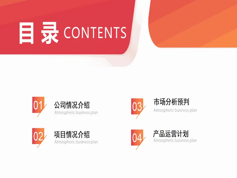 PPT内页预览