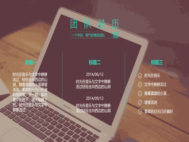 PPT内页预览