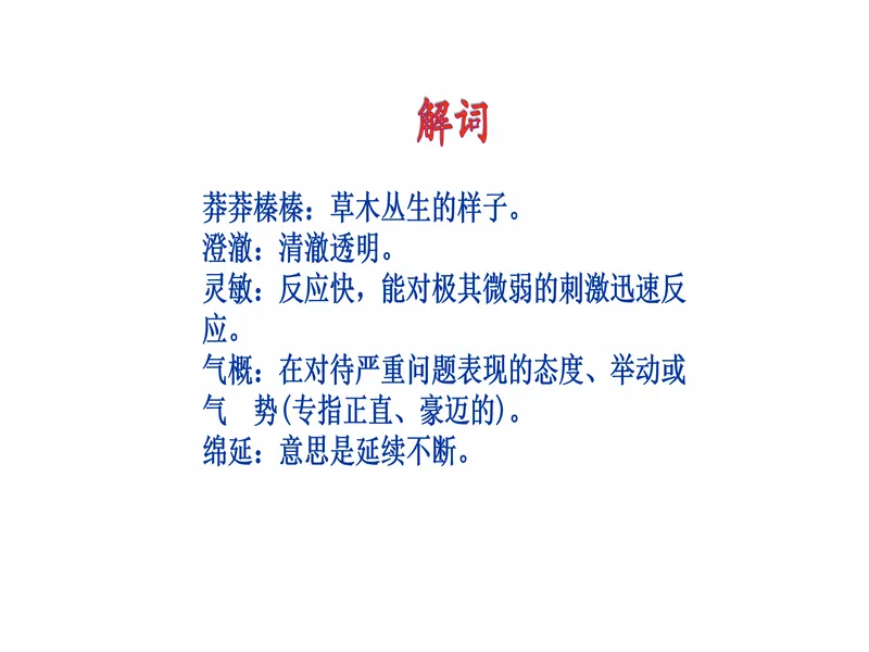 PPT内页预览