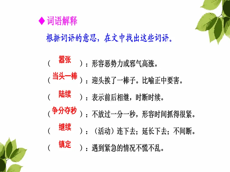 PPT内页预览