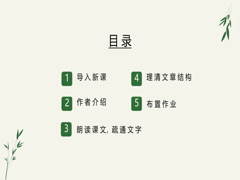 PPT内页预览