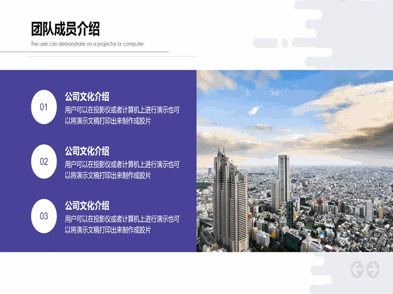 PPT内页预览