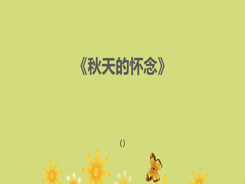 PPT内页预览