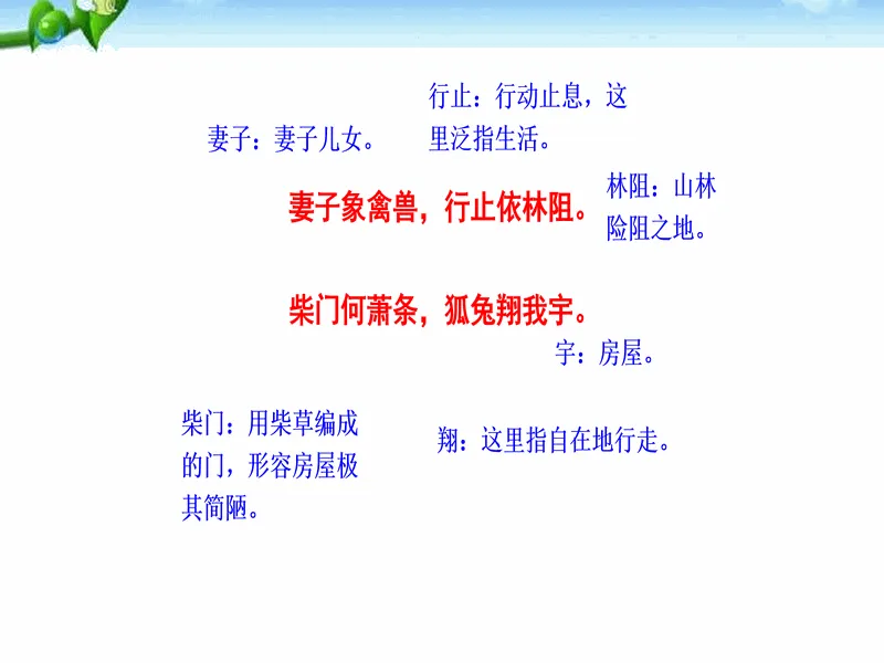PPT内页预览