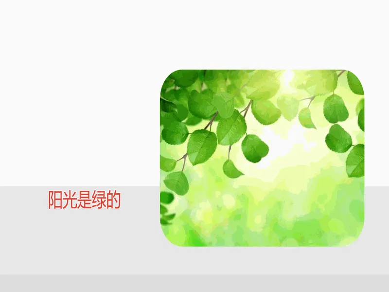 PPT内页预览