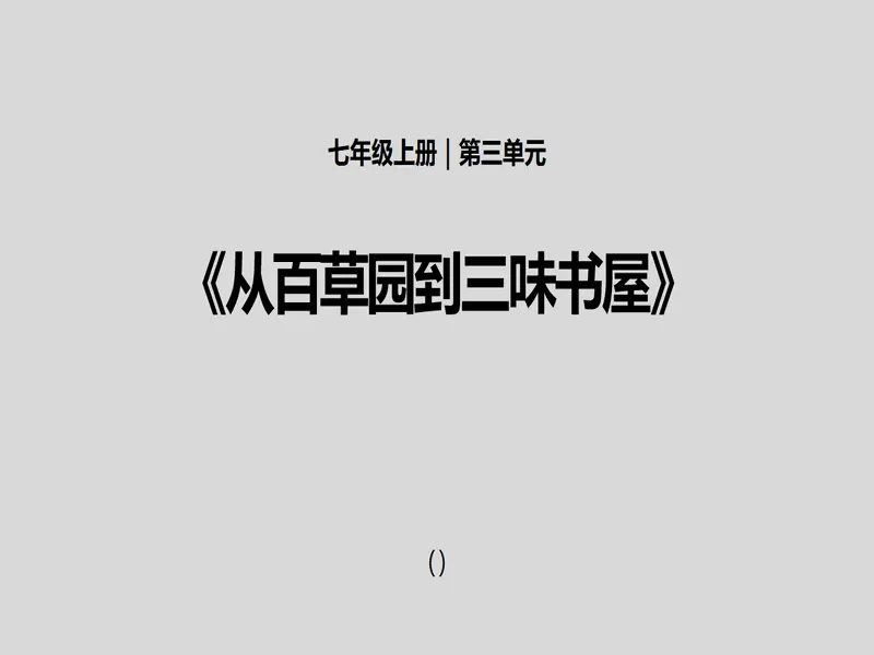 PPT内页预览