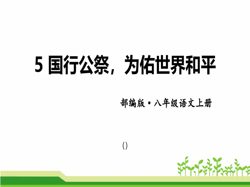 PPT内页预览