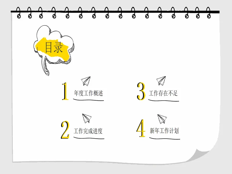 PPT内页预览