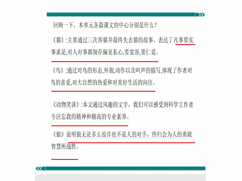 PPT内页预览