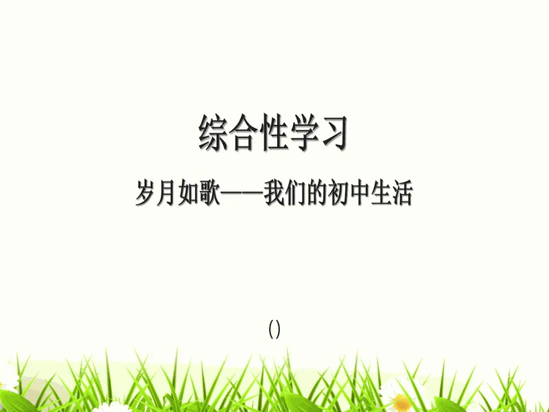 PPT内页预览