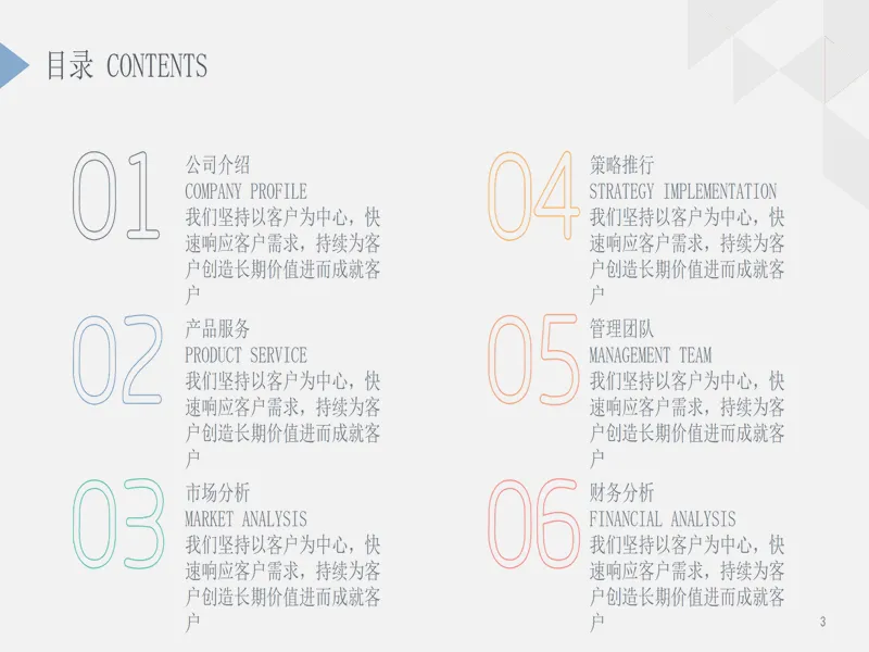 PPT内页预览