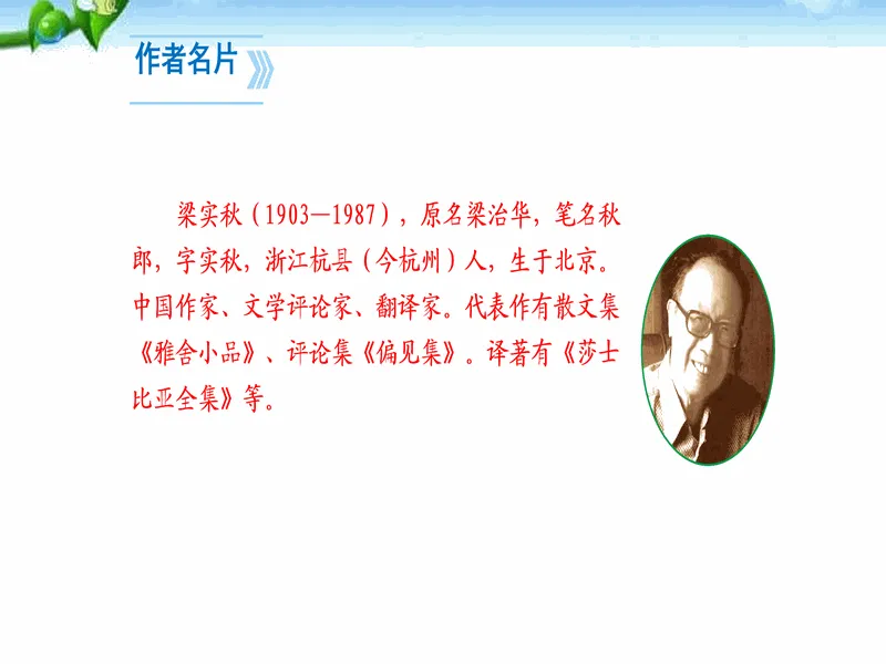 PPT内页预览