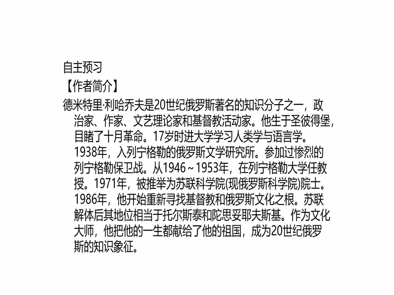 PPT内页预览