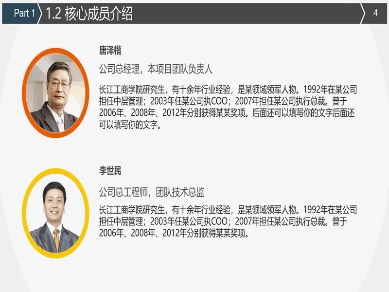 PPT内页预览