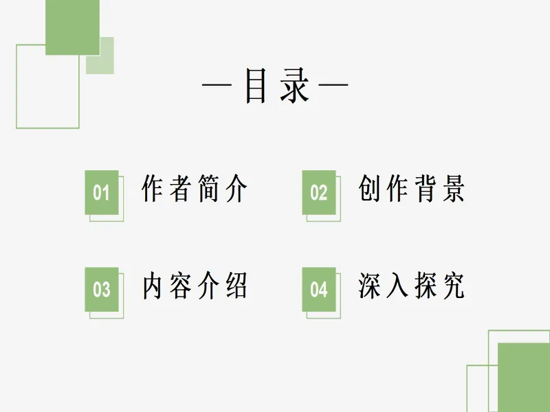PPT内页预览