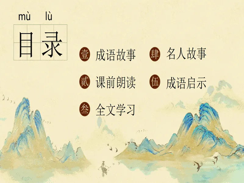 PPT内页预览