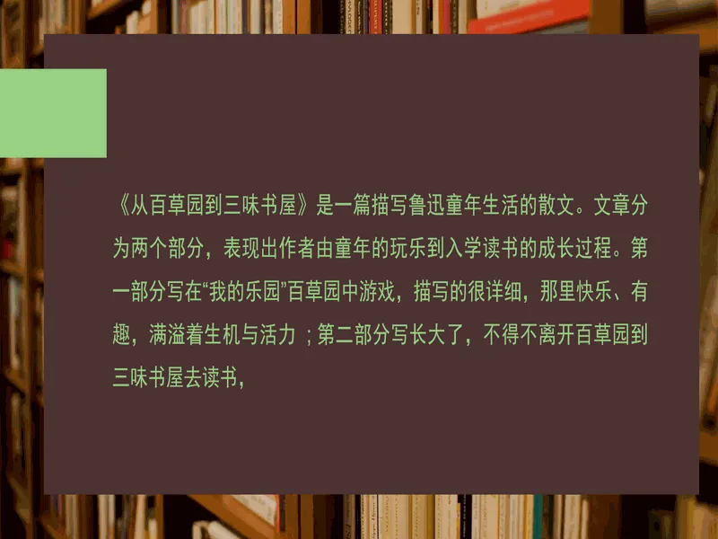 PPT内页预览