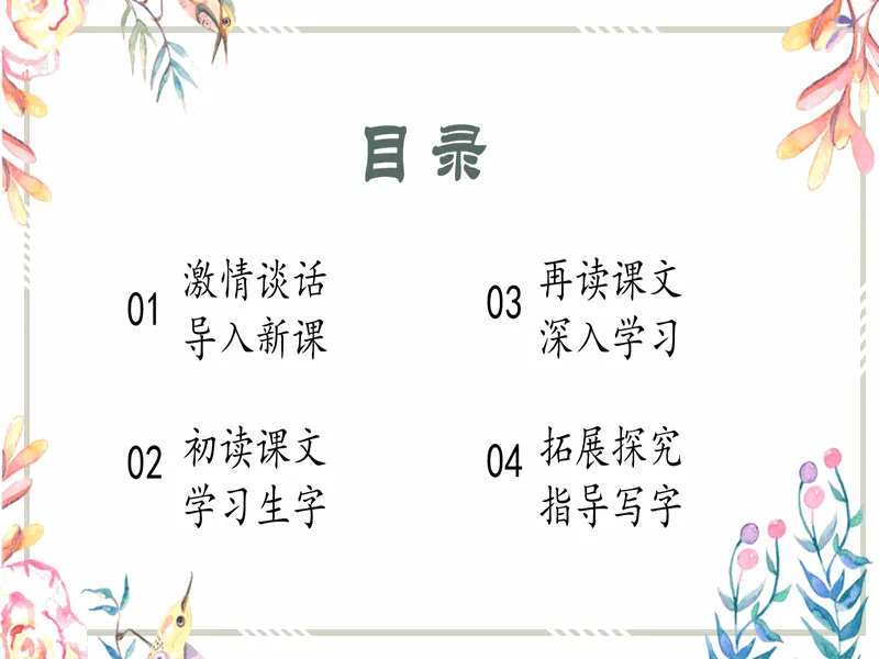 PPT内页预览