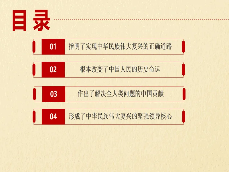 PPT内页预览