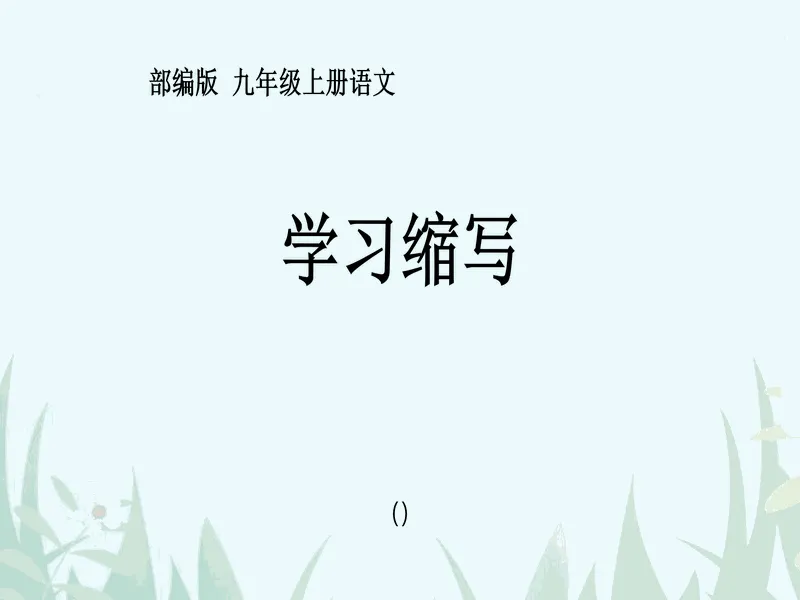 PPT内页预览