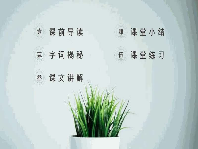 PPT内页预览