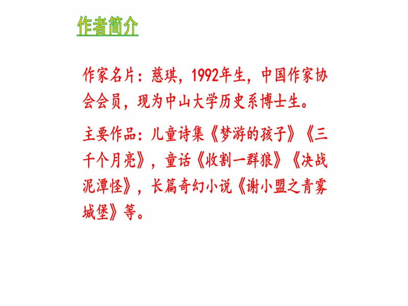 PPT内页预览