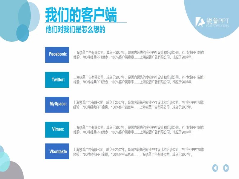 PPT内页预览