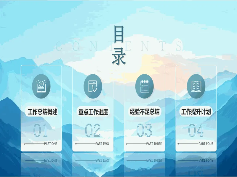 PPT内页预览