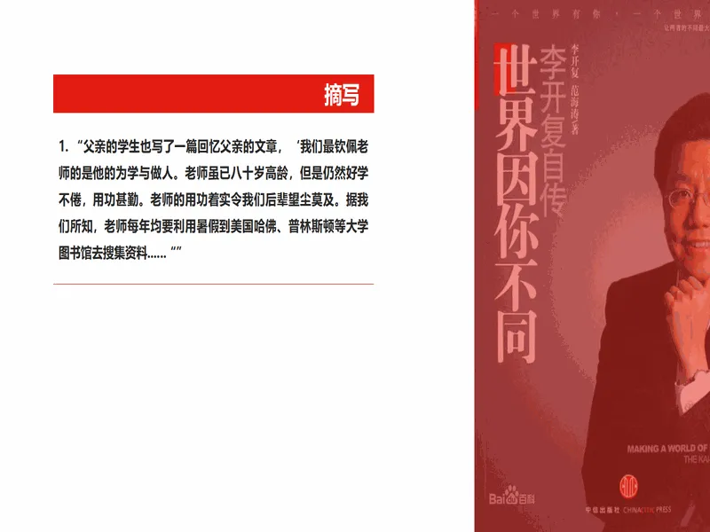 PPT内页预览