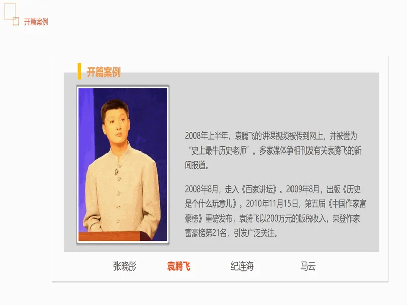 PPT内页预览