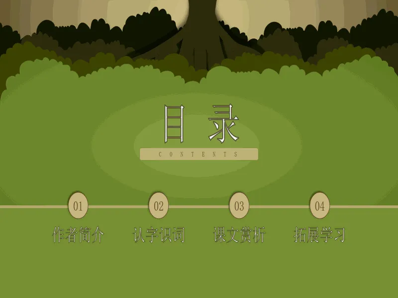 PPT内页预览