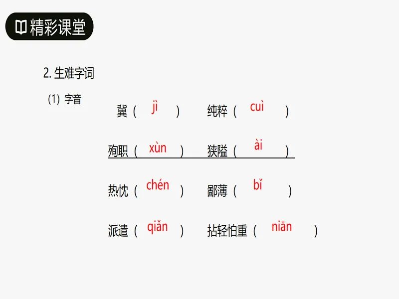 PPT内页预览