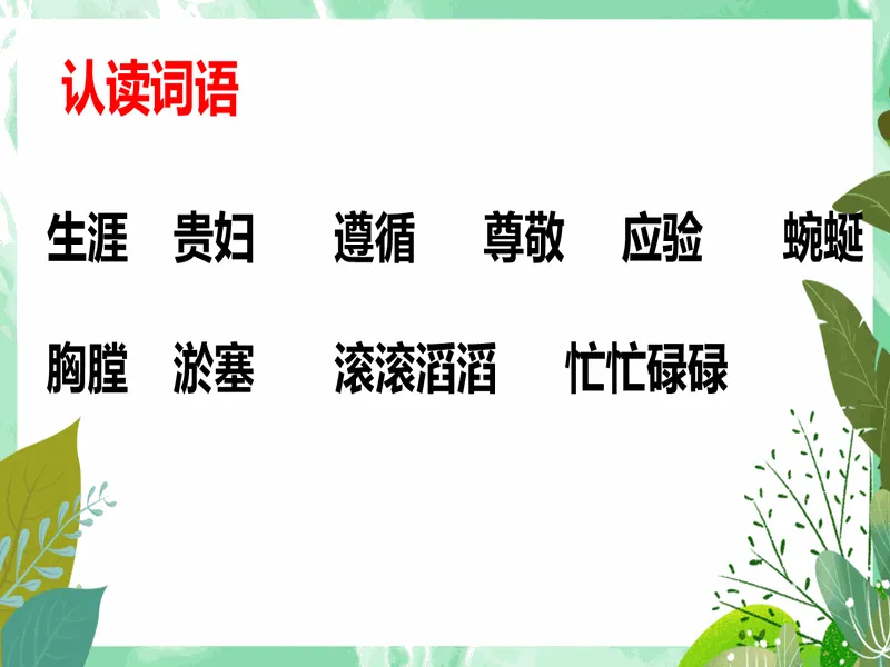 PPT内页预览
