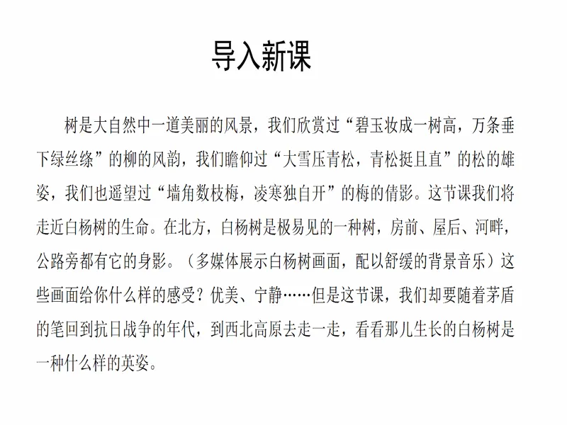 PPT内页预览