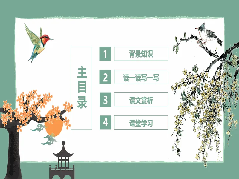 PPT内页预览
